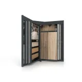 Book XL 12+2 antracita frontal