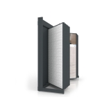 Expositor de cerámica Book XL 224 antracita lateral