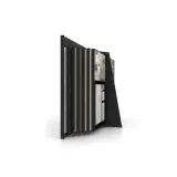 Expositor de cerámica Book XL 24+2 Negro lateral