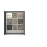 Tablero expositor de azulejos Boutique Ceramic Panels﻿​ 9 Antracita Frontal