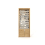 Expositor para muestrario de azulejos 10x10 Plano Inclinado 90 madera puerta frontal