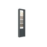 Divisor modular para ceramotecas Boutique Divider﻿​ antracita 30x30 lateral