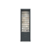Expositor sencillo azulejo Plano Inclinado Box﻿​ 67 antracita frontal