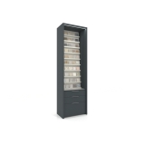 Expositor sencillo azulejo Plano Inclinado Box﻿​ 67 antracita lateral