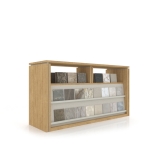 Expositor para baldosas cerámicas Boutique Table Show madera lateral