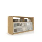 Expositor para baldosas cerámicas Boutique Table Show madera lateral