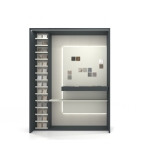 Expositor de azulejos Boutique Workbench Antracita DX Frontal