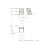 Expositor de azulejos para exterior Box Outdoor plano