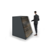 Cajonera Laminados Woodlook antracita