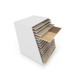 Cajonera Laminados Woodlook blanco