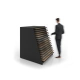 Cajonera Laminados Woodlook Negro