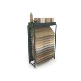 Expositor para parqué y laminados Cascade antracita aerea