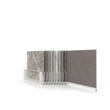 Expositor de azulejos Chicago V45 10P dx 100x100 blanco abierto