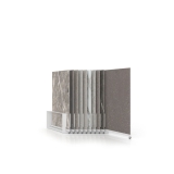 Expositor de azulejos Chicago V45 10P dx 120x60 blanco abierto