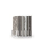 Expositor de azulejos Chicago V45 10P dx 120x60 blanco cerrado