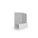 Expositor de azulejos Chicago V45 10P dx 120x60 blanco trasera
