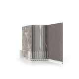 Expositor de azulejos Chicago V45 10P dx 150x75 blanco abierto