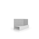 Expositor de azulejos Chicago V45 10P dx 75x75 blanco trasera