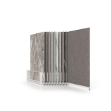 Expositor de azulejos Chicago V45 10P dx 160x80 blanco abierto