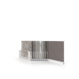 Expositor de azulejos Chicago V45 10P dx 80x80 blanco abierto