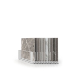 Expositor de azulejos Chicago V45 10P dx 80x80 blanco cerrado