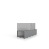 Expositor de azulejos Chicago V45 10P dx 80x80 plata trasera