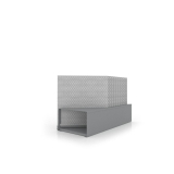 Expositor de azulejos Chicago V45 10P dx 90x90 plata trasera