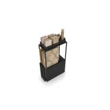 Expositor para suelos vinílicos Colorado Woodlook negro aerea