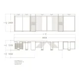 Expositores de azulejos Composición 101 plano luz