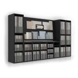Expositor de azulejos Composition 112 negro lateral