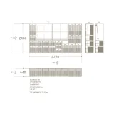 Expositor de azulejos Composition 112 plano