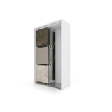 Expositor de azulejos multiformato Composition 117 5 blanco sx