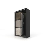 Expositor de azulejos multiformato Composition 117 5 luz negro sx