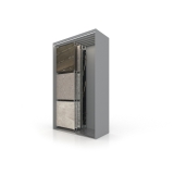 Expositor de azulejos multiformato Composition 117 5 luz plata sx