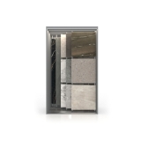 Expositor de azulejos multiformato Composition 117 5 luz plata frontal