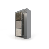 Expositor de azulejos multiformato Composition 117 7 luz plata sx