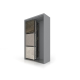 Expositor de azulejos multiformato Composition 117 7 plata sx