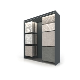 Expositor para azulejos Composition 118 7 luz antracita sx