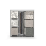 Expositor para azulejos Composition 118 7 blanco frontal