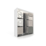 Expositor para azulejos Composition 118 7 luz blanco lateral