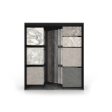 Expositor para azulejos Composition 118 7 negro frontal