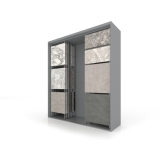 Expositor para azulejos Composition 118 7 plata sx