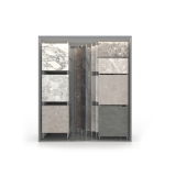 Expositor para azulejos Composition 118 7 luz plata frontal