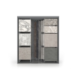 Expositor para azulejos Composition 118 7 plata frontal