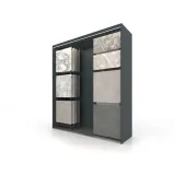 Expositor para azulejos Composition 118 5 luz antracita sx