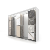 Expositor para azulejos Composición 120 7 luz blanco sx