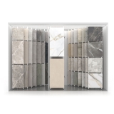 Expositor para azulejos Composición 120 7 luz blanco frontal
