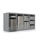 Expositor de azulejos Composition 126 plata frontal