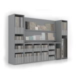 Expositor de azulejos Composition 127 plata frontal