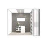 Composicion 132 blanco luz frontal
